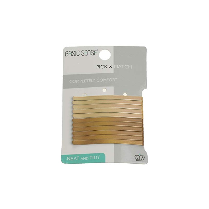 Basic Sense Jumbo Metal Hair Pins Sturdy Strong Bobby Slides