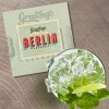 Unbranded Greetings From Berlin Germany Vintage 4'' X 4'' Square