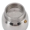 Glass Moka Pot Stainless Steel Heat Resistant Portable Classic Italian