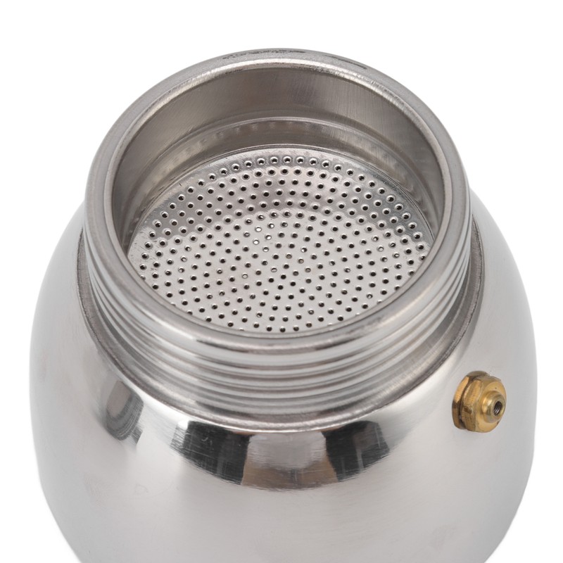 Glass Moka Pot Stainless Steel Heat Resistant Portable Classic Italian
