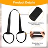2 Packs Yoga Mat Straps for Carrying, Premium Adjustable Loops