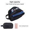 JOCXZI 1 Set Toiletry Bag Men's Black Toiletry Bag and