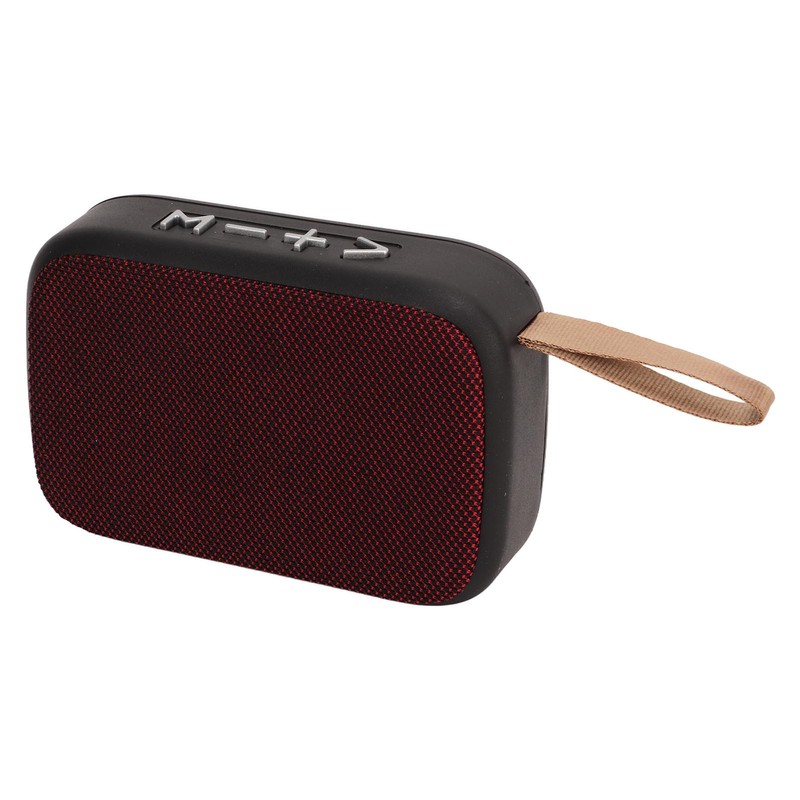 Wireless Bluetooth Speaker Plastic and Fabric Rechargeable 300mah Portable Wireless