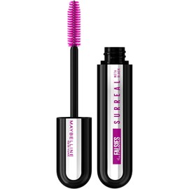 MAYBELLINE- Consigue un efecto espectacular: la máscara de pestañas lavable Falsies Surreal Extensions alarga las pestañas hasta un 36% más. La máscara de pestañas Falsies modulable ofrece un efecto