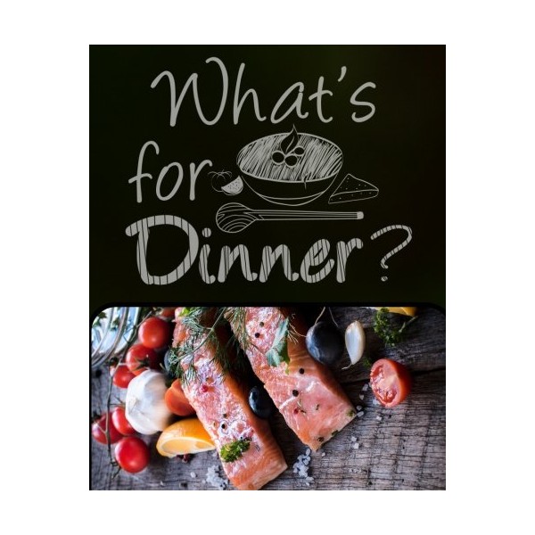What's For Dinner: Weekly Food Diary | Undated 52 Weeks