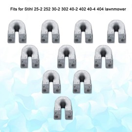 Garosa 10PCS Lawn Mower Trimmer Head Eyelet Sleeves Fit for STIHL 25-2 Autocut Trimmer Head 4002 713 8300 8301