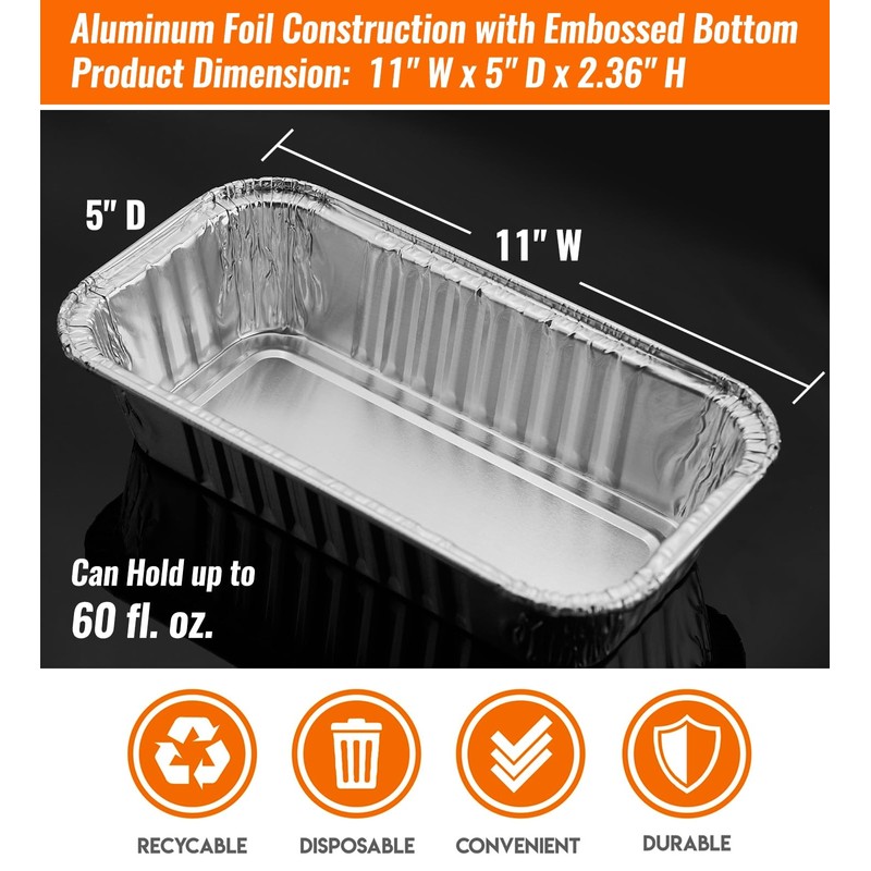 NUPICK 35 Pack Drip Pans for Char-Broil Grills 9328812P06, Grill