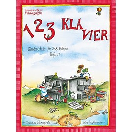 1 2 3 Klavier Klavierschule für 2 - 8 Hände. Heft 2 (EB 8620)