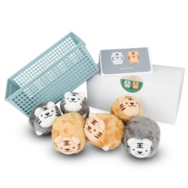 Freshore XL Size Wool Dryer Balls 6 Pcs - Over 2000 Loads,Lovely Tiger Appearance-Reusable,Hypoallergenic Baby Safe & Chemical Free to Reduce Sticky Wool When Drying & Shorten Drying Time…