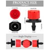 Pack of 400 Irrigation Droppers, EBANKU 1/4 Inch Irrigation Sprinkler