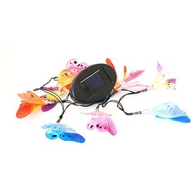 Illuminess 42000003S Fibre Optic Butterfly String Lights (10 Pieces)