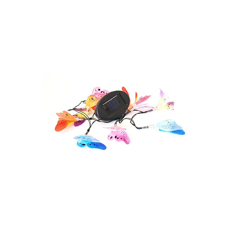 Illuminess 42000003S Fibre Optic Butterfly String Lights (10 Pieces)