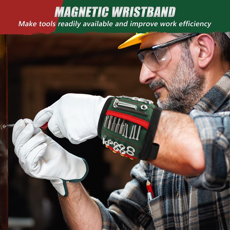 UUP Magnetic Wristband for Tools, Tool Belt Wrist Band with