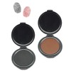 CULEB Pack of 2 Professional Fingerprint Ink Pads, Portable Stamp