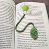Sunflower Bookmarks Handmade Knitted for Readers Book Lovers Writers, Curtain