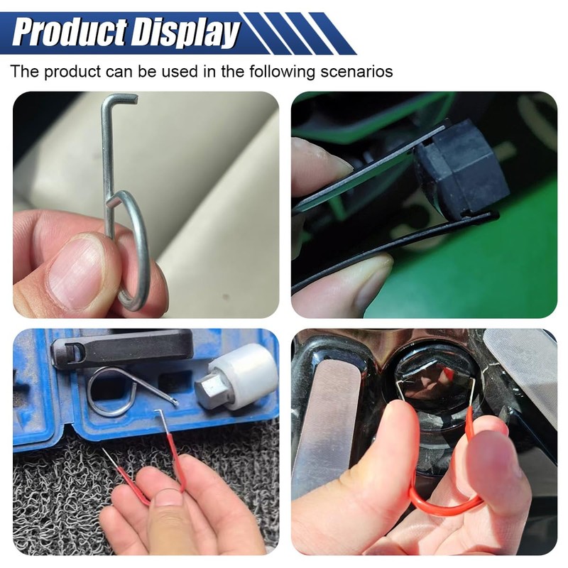 UHANBUT 3PCS Car Wheel Lug Cap Removal Tool Set, Universal