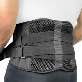 MONOQLO 2024年上半期ベストバイ受賞ブランド 柔道整復師が考えた 腰サポーター コルセット 腰ベルト 骨盤 通気性 人間工学設計 男女兼用 Sサイズ メッシュタイプ