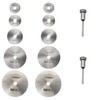14PCS HSS Cutting Discs HSS Disc Drill Blades for Rotary