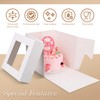Cakebon Cake Boxes with Boards - 12 Inch Round Cake