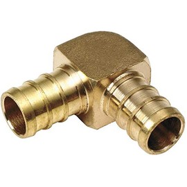 1/2" PEX Brass 90 Degree Elbow