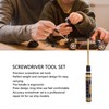Screw Driver Repair Tool Push Type 12 in 1 Ergonomic
