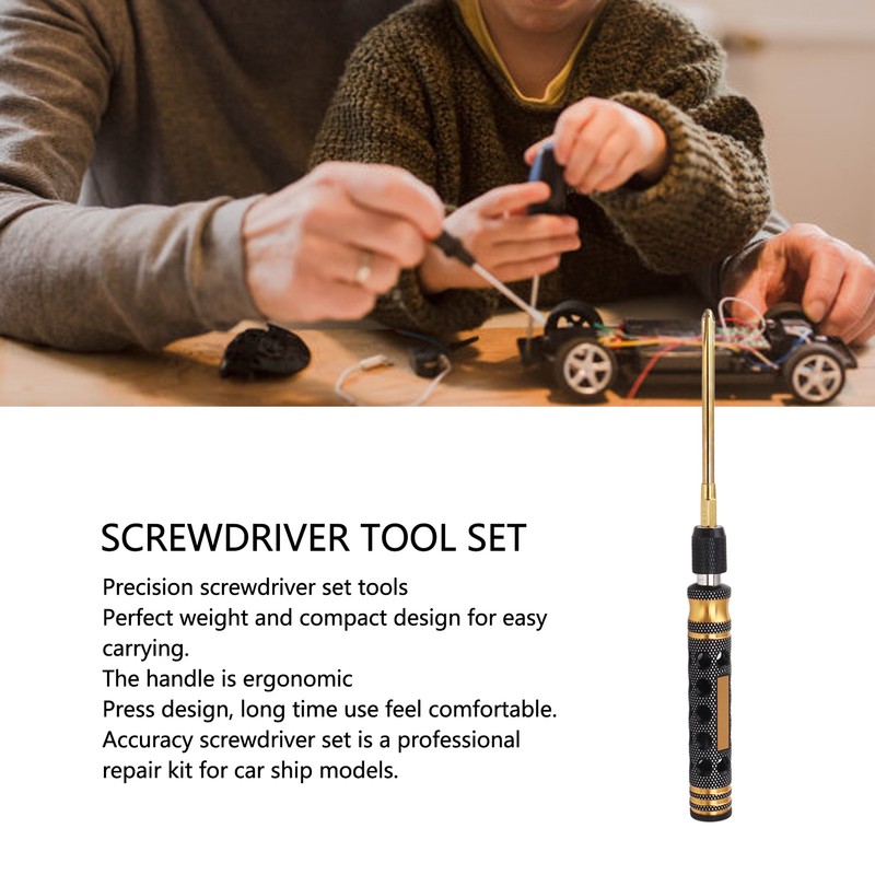 Screw Driver Repair Tool Push Type 12 in 1 Ergonomic