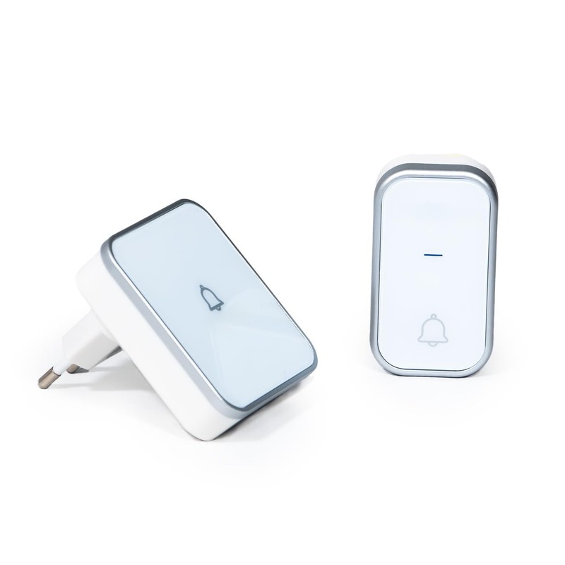 Levitantes Wireless Bell Silver AC Self Powered IP57