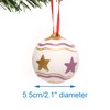 Baker Ross EX5152 Make Your Own Bauble, Ceramic Christmas Arts