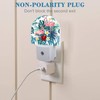 Uiaoiais Night Light Plug into Wall with Flamingo and Palm