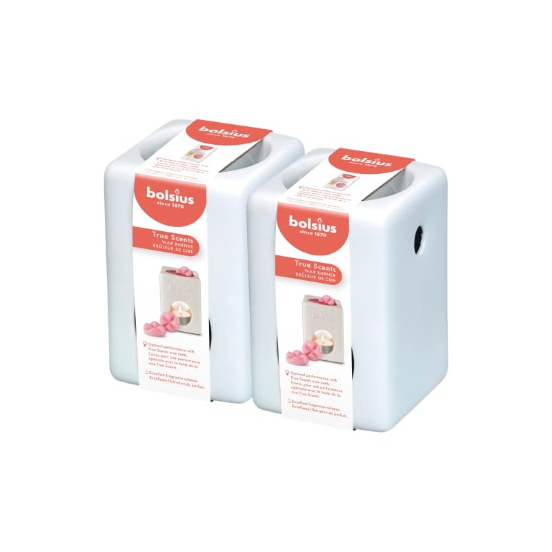 bolsius Duftlampe Aromatic Karree weiß