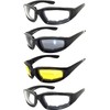 OWL - Riding Glasses - Clear Yellow Smoke (4 Pack)