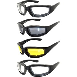 OWL - Riding Glasses - Clear Yellow Smoke (4 Pack)