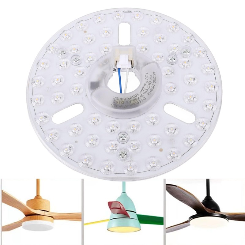 6.3 Inch LED Ceiling Fan Light, Magnetic LED Retrofit Kit