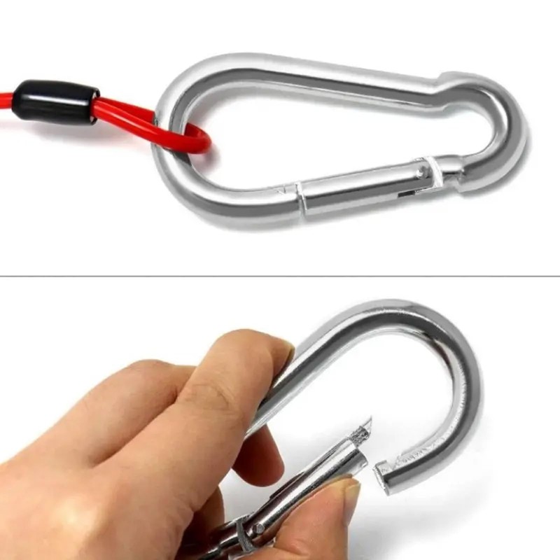 MAEZOE 6FT Trailer Brake Away Cable, Heavy Duty Steel Wire