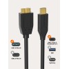 Cablecreation 1Ft Usb C To Micro B Cable,10gbps Speed External