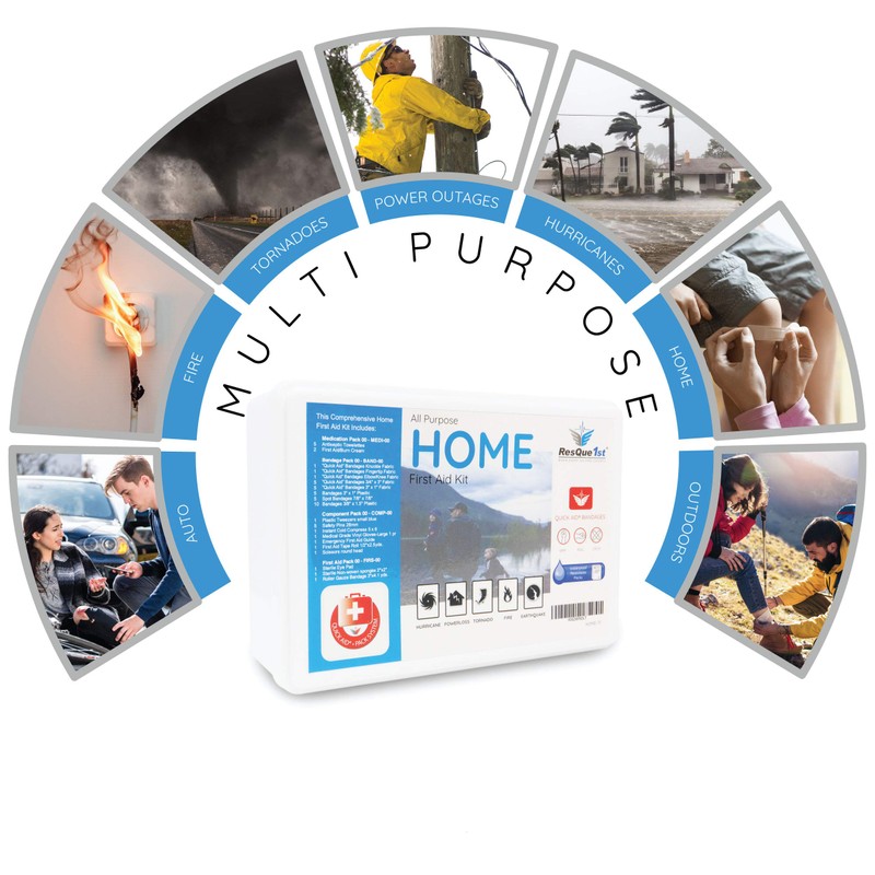 ResQue1st Home First Aid Kit - The Most Organized Kit
