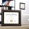 ELSKER&HOME Diploma Frames 11x14 with Mat- Solid Cherry Wood -