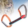 Fybida Climbing Quickdraw Anti‑aging Curved Protection Safety Lock Extender Nylon