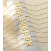 888 Angel Number BALANCE Gold Necklace and Quote Card