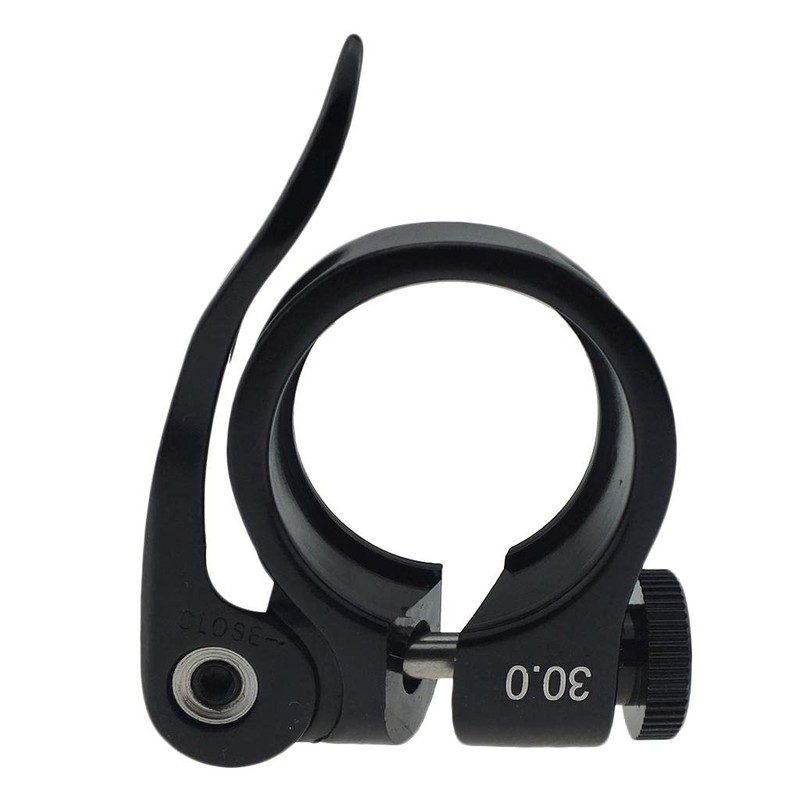 MagiDeal 30mm Bicycle Seat Post Clamp Aluminium Alloy Quick Release