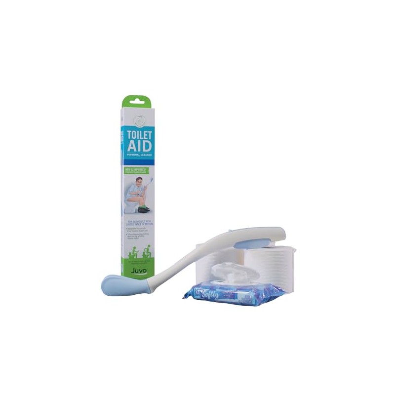 Juvo Toilet Aid - Personal Bottom Wiping Tool, Bathroom Mobility