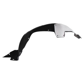 TRQ Front Right Inner Fender Liner Black Passenger Side Compatible with 2013-2014 Hyundai Elantra Coupe HY1249132