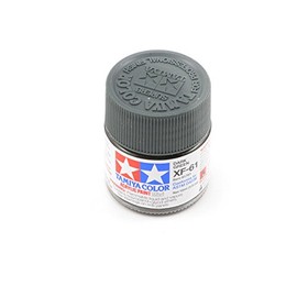 Tamiya, mini acrylic paint, matte, dark green, 10 ml, XF-61, 81761