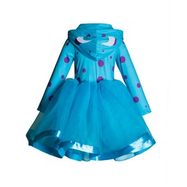 Ruikajia Sulley Toddler Monster Inc Boo Costume Girls Tutu Dress Tutus Mike Dress 8 Years