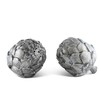 Vagabond House Pewter Metal Farmer's Market/Garden Artichoke Salt and Pepper