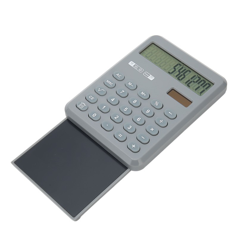 Calculator with Notepad 12 Digits Large Display Support Solar and