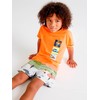 Mayoral Boys Swim Trunks (5, Coral Surfing)