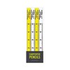Snifty SPP4007 Novelty Pencils Set - Measure Twice Cut Once