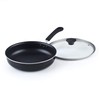 Cook N Home 10.5-Inch/3.5 Quart Nonstick Deep Saute Fry Pan/Jumbo
