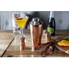 BarCraft 7-Piece Copper Cocktail Set in Gift Box, Includes Cocktail